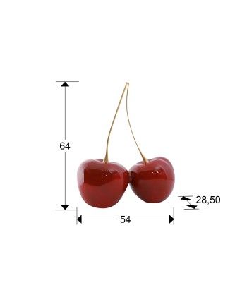 CEREZAS- FIGURA -ROJO